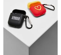 Urban Classics Earphone Case 2-Pack Black/Yellow