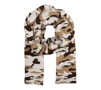 Urban Classics Écharpe brun foncé / taupe / gris clair, Taille One Size