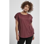 Urban Classics Female Shirt Ladies Basic Shaped Tee Cherry 4XL