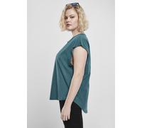 Urban Classics Female Shirt Ladies Basic Shaped Tee Teal XXL