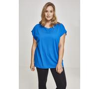 Urban Classics Female Shirt Ladies Extended Shoulder Tee Bleu vif L