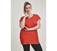 Urban Classics Female Shirt Ladies Extended Shoulder Tee Bloodorange S