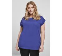 Urban Classics Female Shirt Ladies Extended Shoulder Tee Bluepurple L