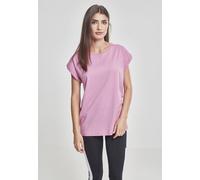 Urban Classics Female Shirt Ladies Extended Shoulder Tee Coolpink XS