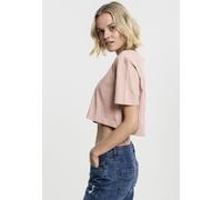 Urban Classics Female Shirt Ladies Short Oversized Tee Light Rose L