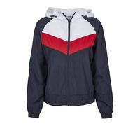 Urban Classics Veste coupe-vent Femme 3 Tons Multicolore (bleu marine/blanc/rouge feu) M EU