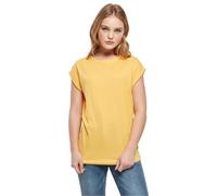 Urban Classics Femme Damer Förlängd Axel Te T-Shirt, Dimyellow, L EU