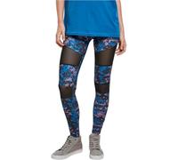 Urban Classics Femme Damskie Legginsy Camo Tech Mesh Sculptant, Digital Duskviolet Camo, M EU