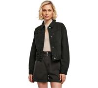 Urban Classics Veste de Travail Boxy pour Femme, Noir