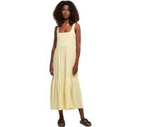 Urban Classics Robe Valance midi sans manches jaune pastel Taille L Femme