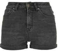 Urban Classics Femme Ladies 5 Pocket Shorts Black Stone Washed 28