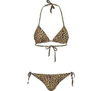 Urban Classics Haut de maillot de bain femme Animal Leo 01720 – Multicolore – XL
