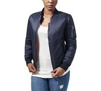 Urban Classics Femme Ladies Basic Bomber Jacket Blouson, Bleu - Blau (Navy 155), XS EU