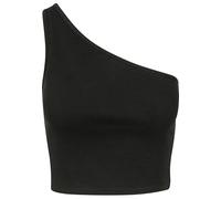 Urban Classics Femme Ladies Cropped Asymmetric Top D bardeur de sport, Noir (Black 00007), L EU