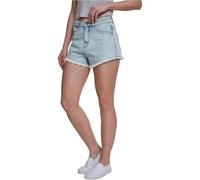 Urban Classics Femme Ladies Denim Hotpants Shorts, Noir, M EU