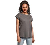 Urban Classics Femme Ladies Extended Shoulder Tee T shirt, Darkshadow, XL EU