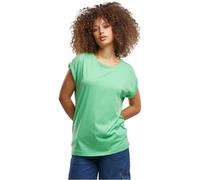 Urban Classics Femme Ladies Extended Shoulder Tee T shirt, Ghostgreen, 5XL EU