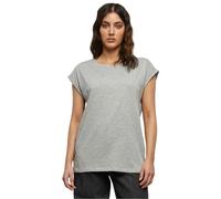 Urban Classics Femme Ladies Extended Shoulder Tee T Shirt, Gris, XL EU