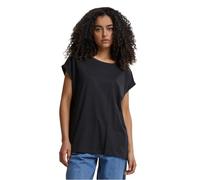 Urban Classics Femme Ladies Extended Shoulder Tee T Shirt, Noir, L EU