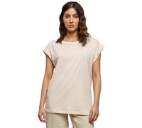 Urban Classics Femme Ladies Extended Shoulder Tee T Shirt, Rose, M EU