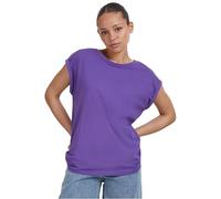 Urban Classics Femme Ladies Extended Shoulder Tee T-Shirt, Ultraviolet, M EU