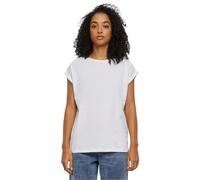 Urban Classics Femme Ladies Extended Shoulders Tee T Shirt, Blanc (White 220), M EU