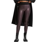 Urban Classics Femme Ladies Faux Leather High Waist Legging, Rouge (Redwine 02243), 4XL EU