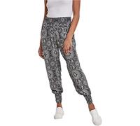 Urban Classics Pantalon Sarong Femme Bandana Noir/Blanc Taille 34