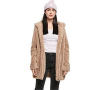 Urban Classics Femme Ladies Sherpa Jacket, Couleur : Taupe, 4XL EU