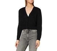 Urban Classics Femme Ladies Short Cardigan Gilet, Noir (Black 00007), L EU