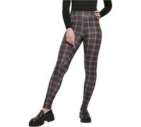 Urban Classics Femme Pantalon de yoga, Carreaux Noirs, M
