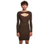 Urban Classics Femme Robe décontractée, Marron, XS