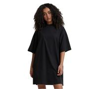 Urban Classics Femme Robe Longue pour Femme en Tissu Organique Lourd Robe décontractée, Noir, XL