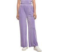 Urban Classics Femme Survêtement Taille Haute Velours pour Femme Pantalon de surv tement, Lavande, M EU