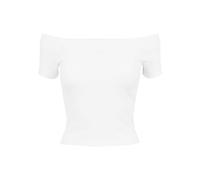 Urban Classics Femme Thé À Épaules Dénudées pour Femme T shirt, Blanc, M EU