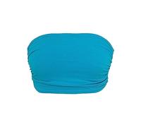 Urban Classics Femme Top Mujer Soutien-gorge Bandeau Haut, Bleu (Turquoise 00217), S EU