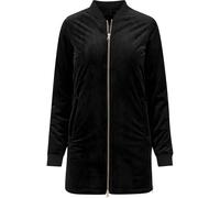 Urban Classics Femme Veste Longue en Velours pour Femme Blouson, Noir (7), M EU