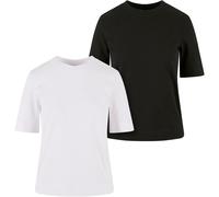 Urban Classics Femmes Classy Tee 2-Pack T-Shirt En Coton Basique Oversize