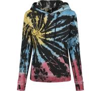 Urban Classics Femmes Cravate Dye Capuche Hoody Pullover Patrons de Batik Pull à