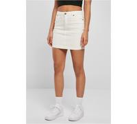 Urban Classics Ladies Organic Stretch Denim Mini Skirt Offwhite Raw Taille: 30 | Jupes en jeans Outlet | Femme | Bleu
