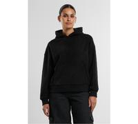 Urban Classics Jacquard Velvet Oversized Hoodie Noir XS Femme
