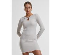 Urban Classics Glitter Long Sleeve Dress Blanc 3XL Femme