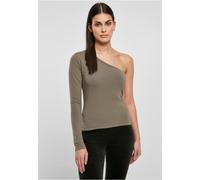 Urban Classics Femmes Haut À Manches Longues Asymétrique Sans Épaules