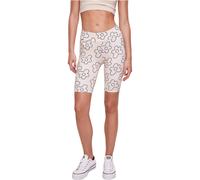 Urban Classics Femmes Haut Taille Aop Tech Cycle Shorts Pantalon Cuissard Motif
