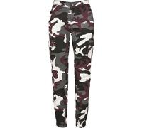 Urban Classics Femmes Haut Taille Camouflage Cargo Pantalon Militaire Style