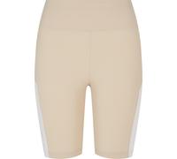 Urban Classics Femmes Ladies Color Block Cycle Shorts Softseagrass/White M