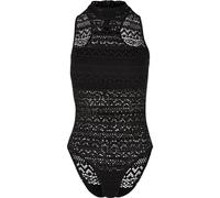 Urban Classics Femmes Ladies Crochet Jersey Turtleneck Body L