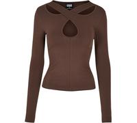 Urban Classics Femmes Ladies Crossed Cut Out Longsleeve 5XL