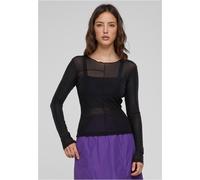 Urban Classics Femmes Ladies Exposed Seam Mesh Longsleeve TB6124 XL