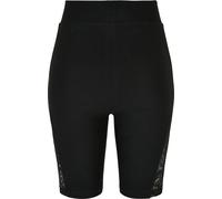Urban Classics Femmes Ladies High Waist Lace Inset Cycle Shorts Black XS